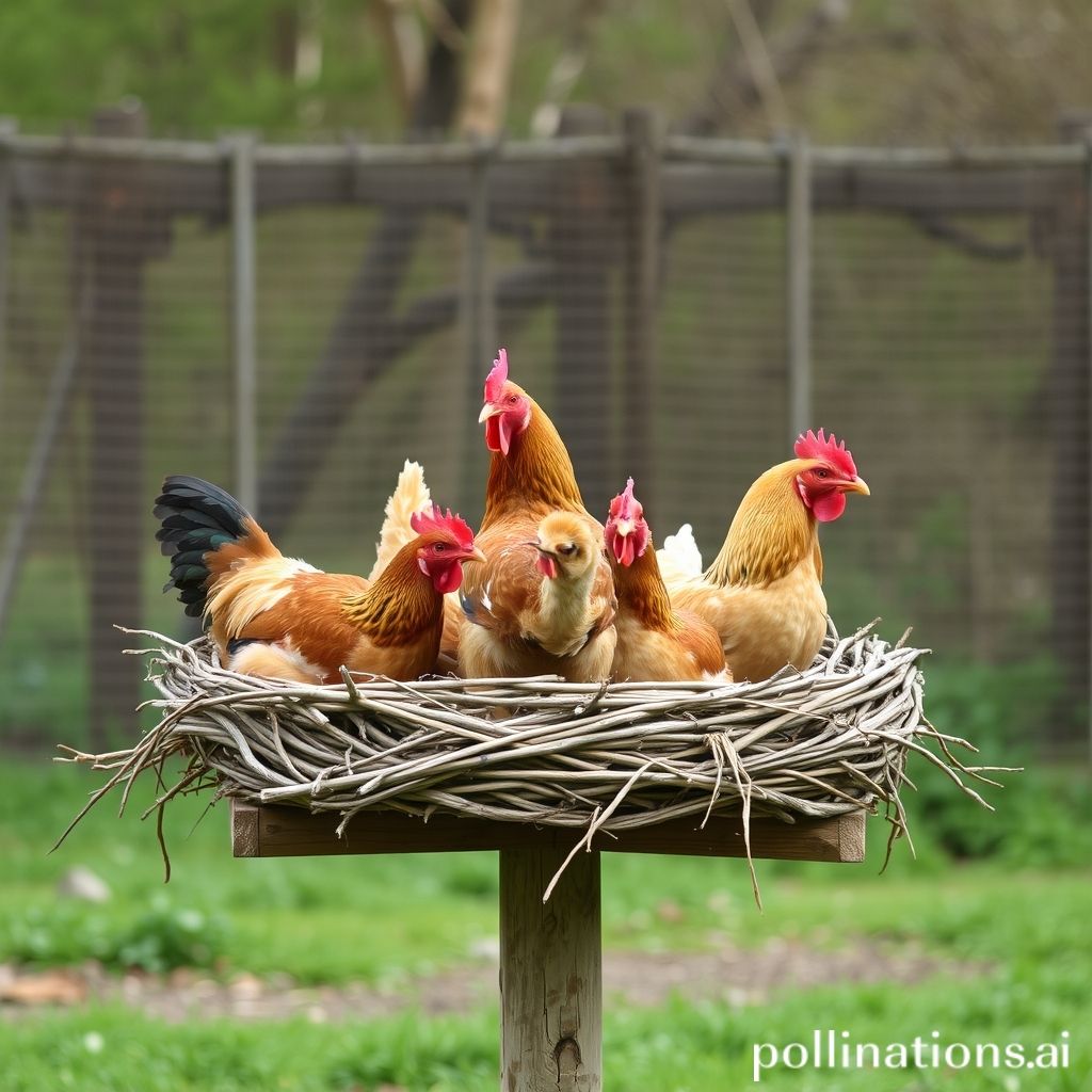 how to make a roost for chickens